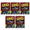 Кейс Mattel UNO Идеально подходит для небольших рекламных и коробочных игр (Один) - Набор из 5 штук - Подарки, Сувениры, Предметы, Мероприятия, Вечеринки. набор. 7+. красный. HWV18-BOX