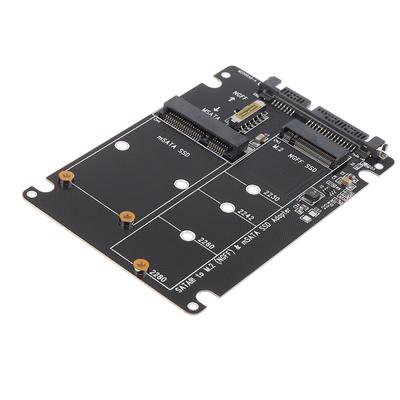Ngff To Sata 3 Hdd Корпус Msata SSD-адаптер M.2 Плата адаптера протокола Sata