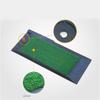 20x47 см зеленый коврик для гольфа, нескользящая резиновая основа, тренировочное оборудование для отработки ударов в помещении и на открытом воздухе на заднем дворе