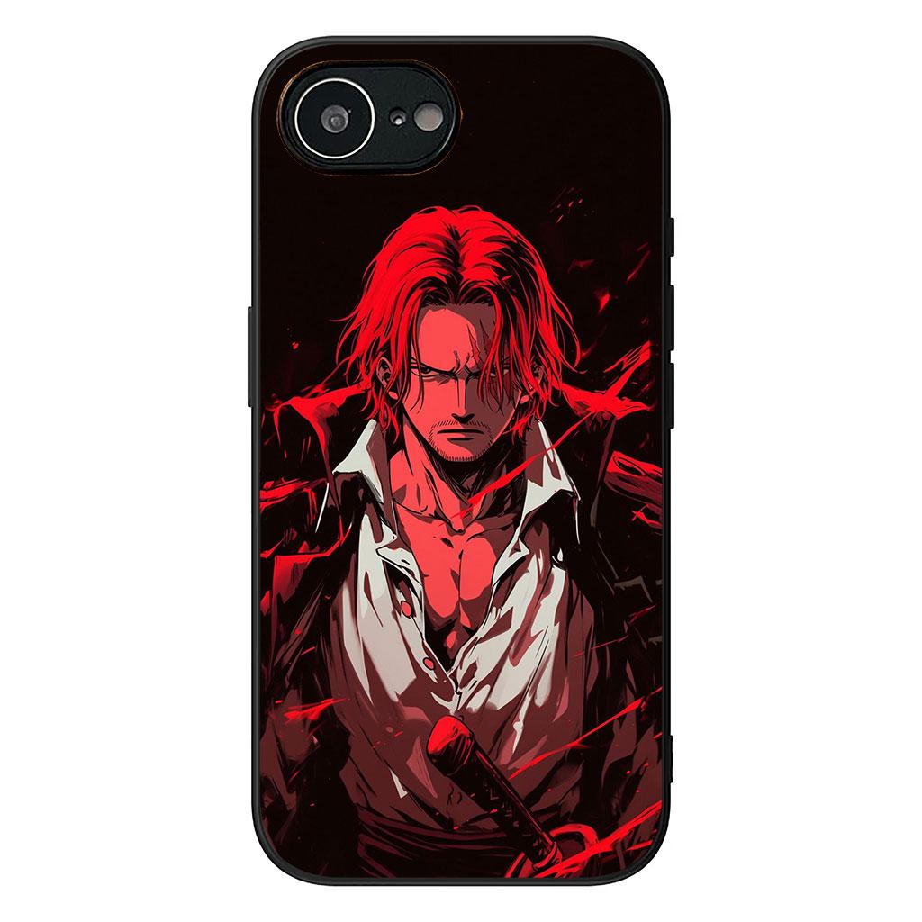 Shanks Red Hair One Pieces Luffy Zoro for Motorola Moto G82 G20 G22 G23 G32 G9 G8 G7 Power Plus G41 G52 G30 G71 E22 E13Case