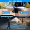 Clip On Motion Outdoor Waterproof,Solar Fence Lights Outside with 36 LEDs, Portable Solar Powered Security Light