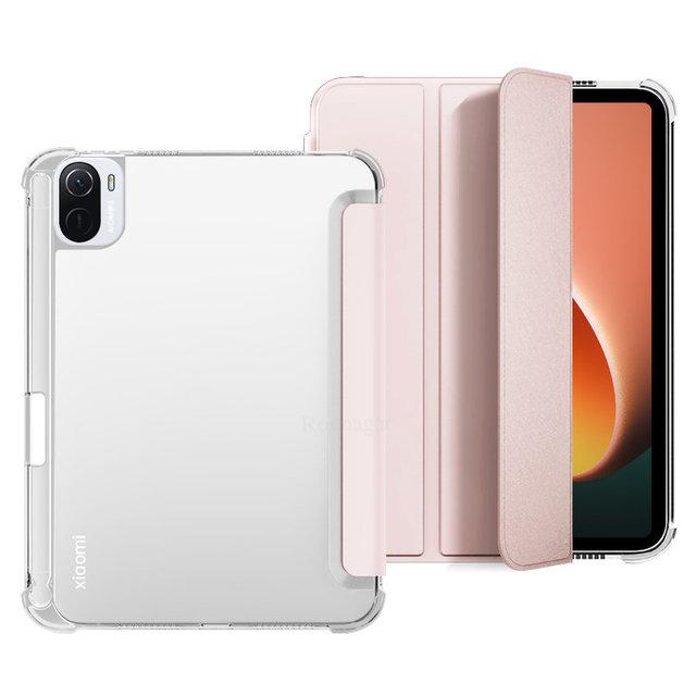 Чехол для Xiaomi Pad 5 6 Pro Xiaomi Redmi SE 2023 MI Pad 5Pro 6 Pro Redmi Pad 10,6, чехол с подставкой для карандашей, чехол для планшета