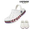 Сабо Crocs Bayaband Rainbow Glitter для малышей 209731 100