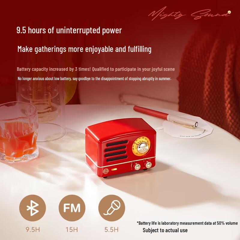 Cat King Little Prince OTR+ Dual Mic K-Song Portable Speaker