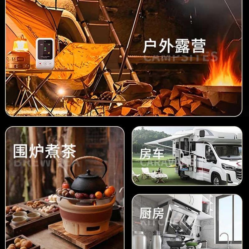 Портативный детектор угарного газа, сигнализация обнаружения концентрации CO