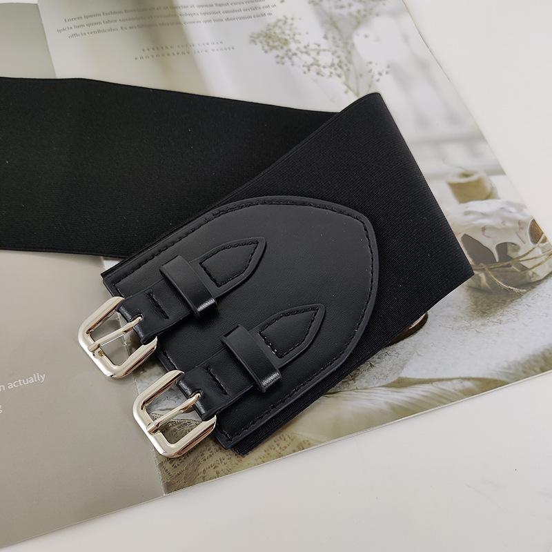 Four Seasons Available New Belt Women'S Leather Fashion Versatile Jeans Belt Decoration With Skirt, Suit, Sweater Waist Cover