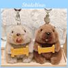 Plush Toy Marmots Keychain Children Function Collectible Bag Accessory Gift Doll