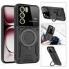For OPPO Reno 12 Pro 5G Case Shockproof Armor Magnetic Phone Cases for Reno 12Pro Reno12 Pro 5G Stand Holder Ring Back Cover