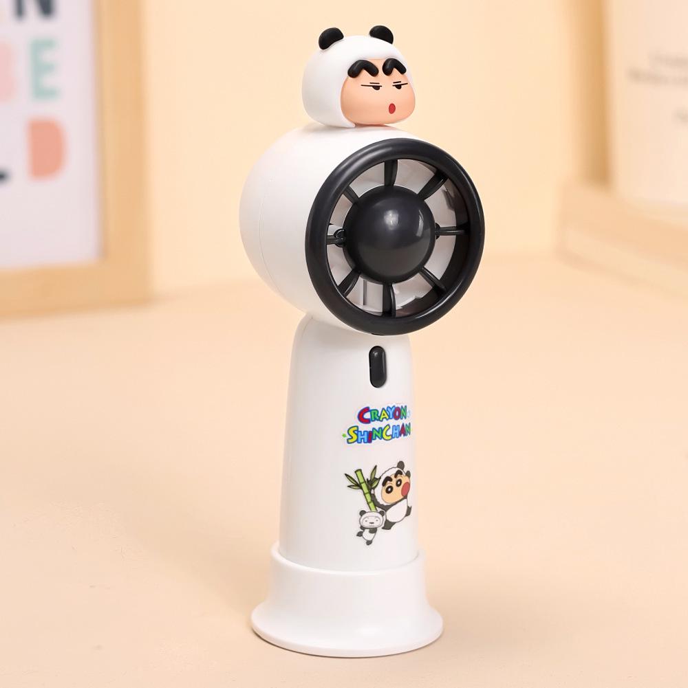 Adorable Cartoon Pet USB Rechargeable Handheld Mini Fan