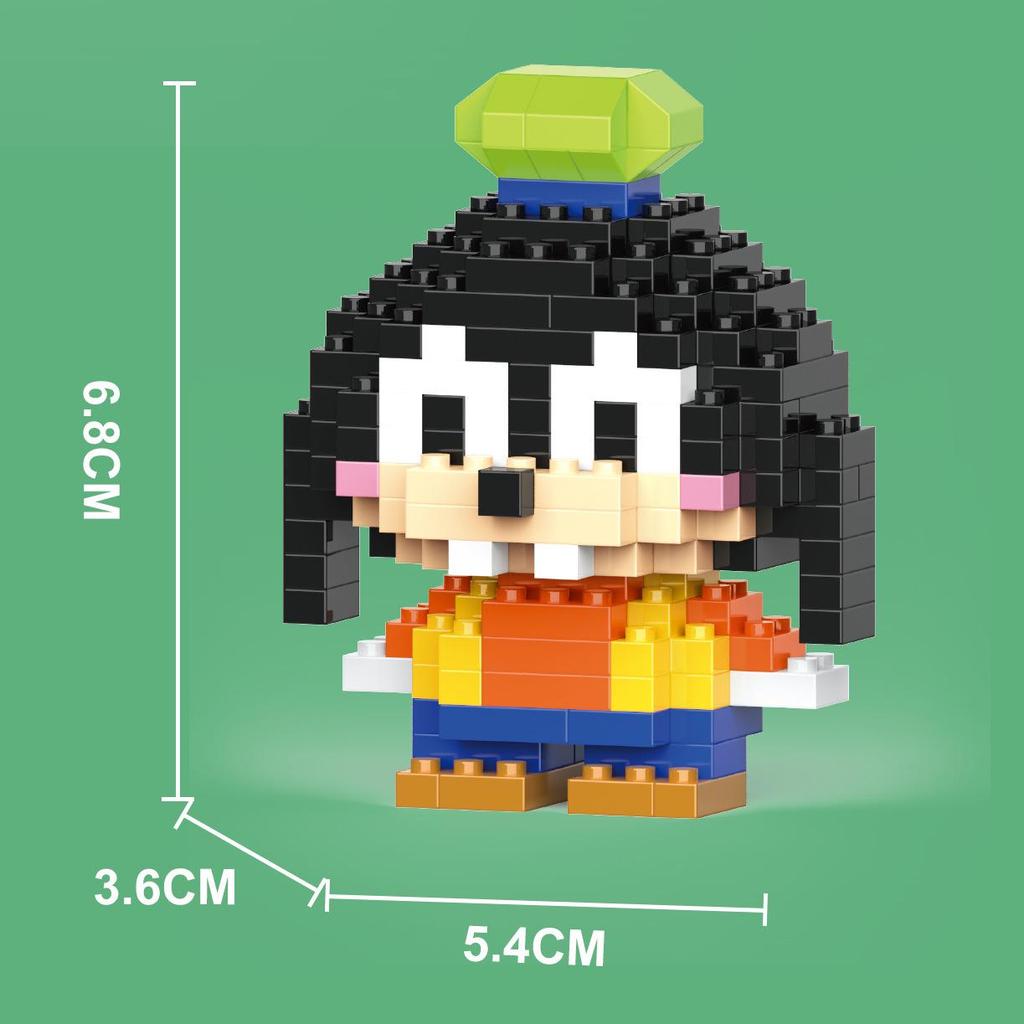 LEGO-Compatible Mini Building Blocks: Cartoon Figurines & Educational Toys