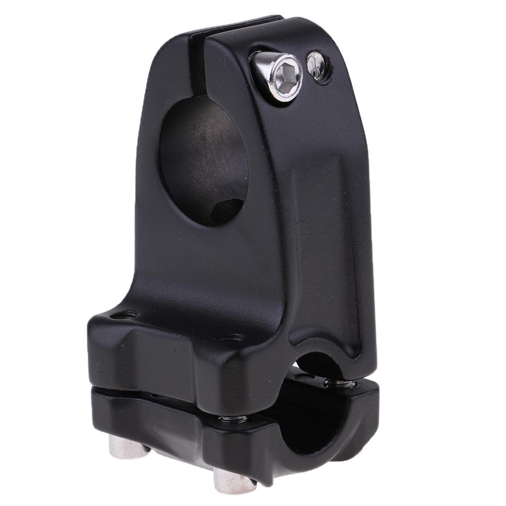 Aluminum Alloy Fixed Cycling Mountain Bike Short Handlebar Stem Riser for Track Bike, BMX, Downhill