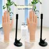 Bendable Wearable Manicure Practice Hand Model for Nail Display