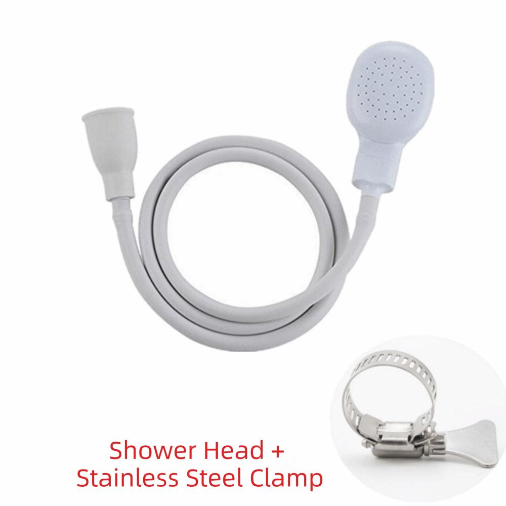 360° Rotation Pet Washing Spray Rubber Hose Pet Shower Sprinkler Hose Dog Shower Head Pet Bathing
