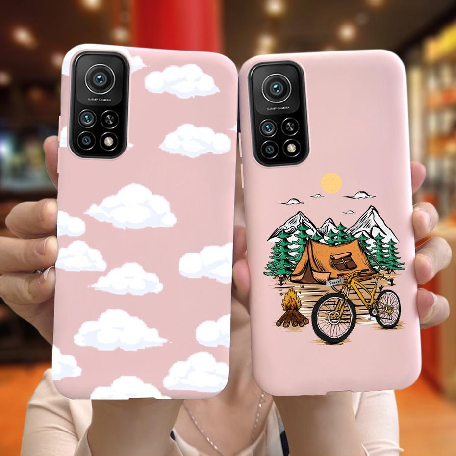 Phone Case For Xiaomi Mi 10T Pro 5G Cover Silicone Cute TPU Soft Back Cases For Xiaomi Mi 10T 10 T Lite Phone Shell Bumper