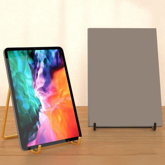 Металлическая стойка для хранения фоторамка держатель дисплея высокая устойчивость треугольный дизайн