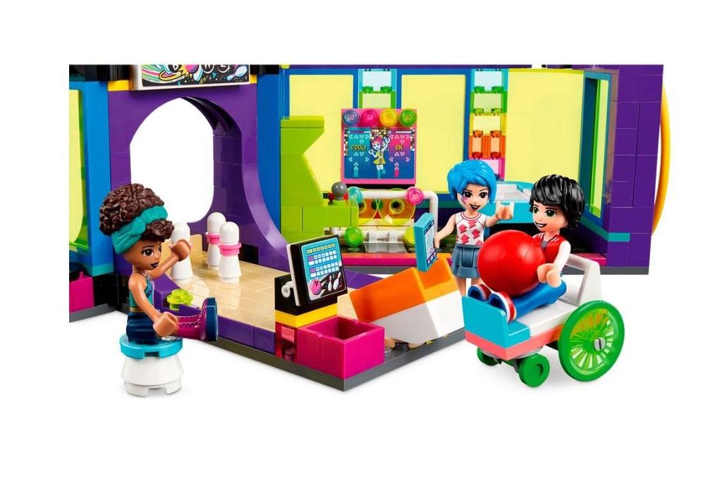 LEGO Friends Roller Disco Arcade 41708 Toy Block Present House Pretend Play Girls Ages 7+