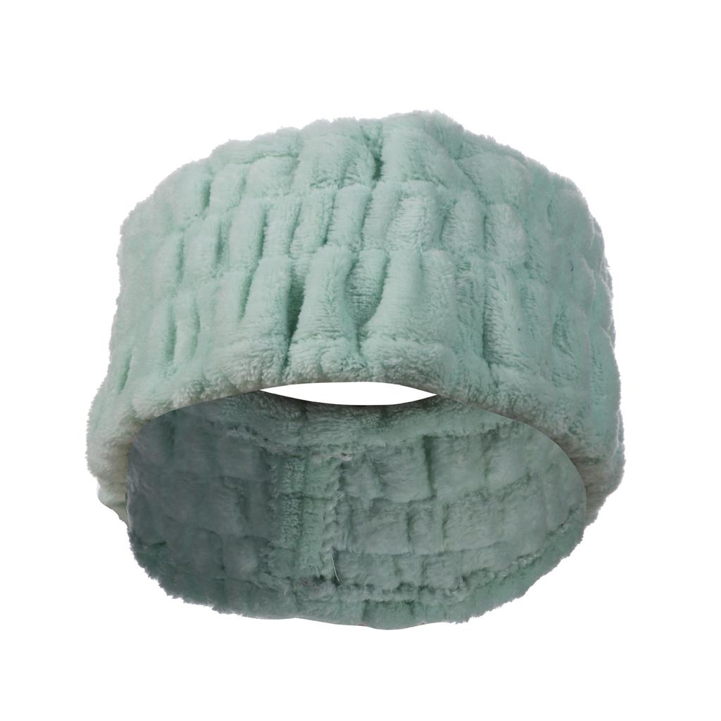 Z cross-border новая широкая повязка на голову из кораллового флиса, повязка на голову, простая плюшевая повязка на голову, однотонная широкая повязка на голову для мытья лица и аксессуары для волос.