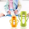 160/240ML Bottle Sleeve Wide Bore Design Heat-resistant Food Grade Material Glass Milk Bottle Cover for  Pigeon
