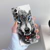 Wolf Dog Cat Bird Lion Tiger Animal Clear Case For Samsung Galaxy S22 S20 FE S21 S10 S9 Plus Note 20 Ultra 10 Lite Phone Shell