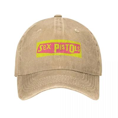Sex Guns Рок-группа Бейсболки Винтажные Потертые Стиранные Snapback Кепка Унисекс Для Активного Отдыха Регулируемые Кепки Шляпа