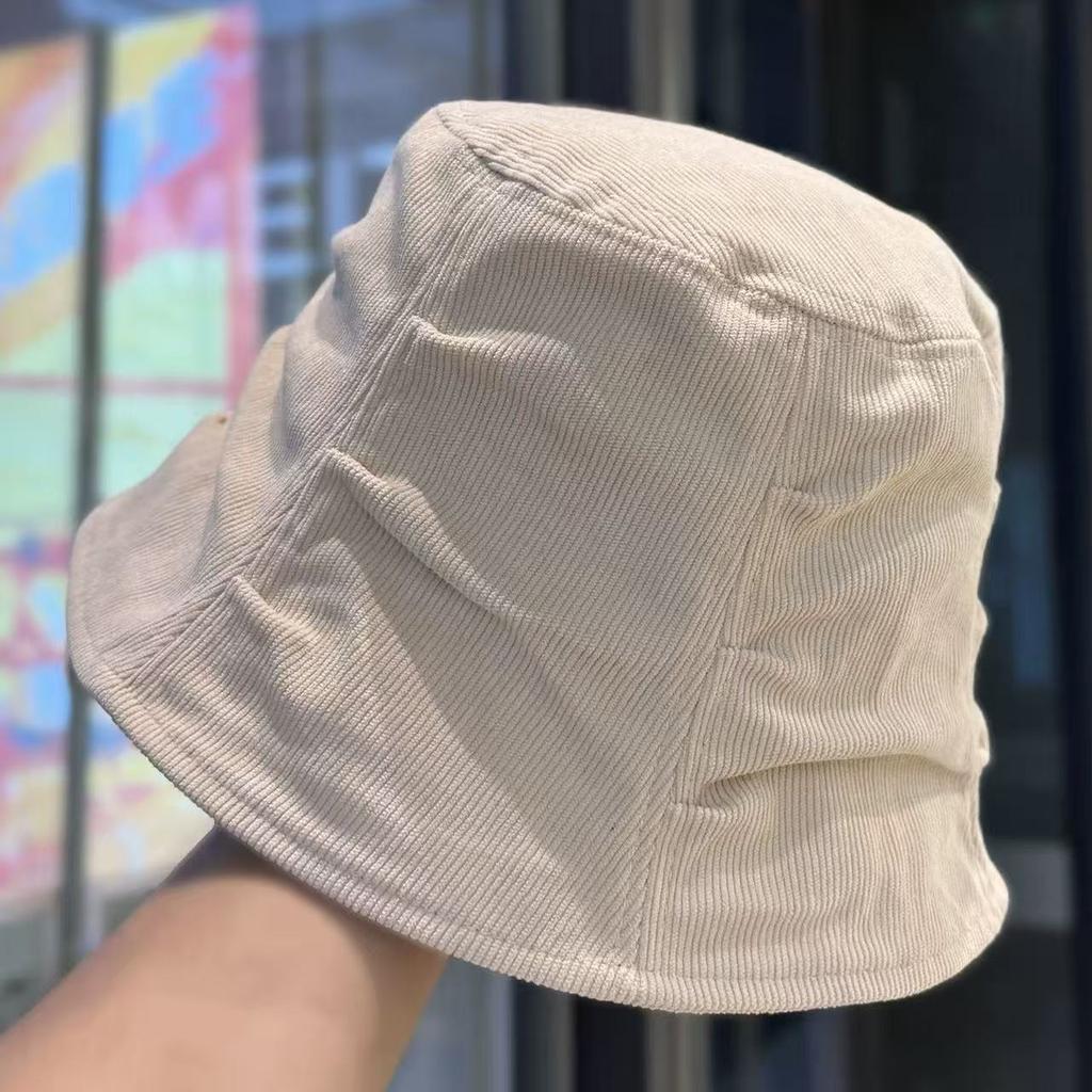 Super good-looking bucket hat women's new spring and autumn fashion trend high-end sense basin hat round face big face small face