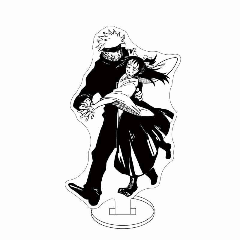 Аниме Jujutsu Kaisen Акриловые фигурки-подставки Сатору Годжо Сугуру Гето Юдзи Итадори Коллекционный Декор Дисплей Товар Подарок для