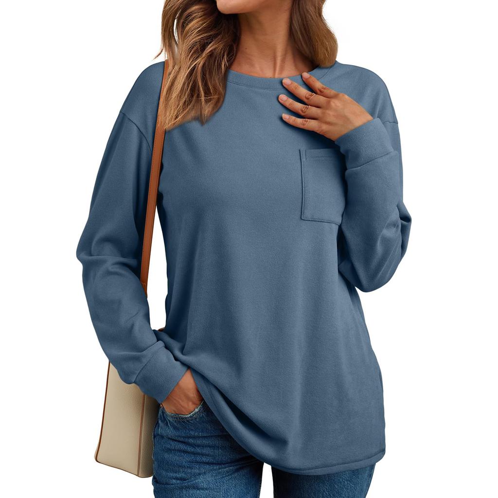 Tops For Women Long  Sleeve  Pullover Casual  Shirts  Top