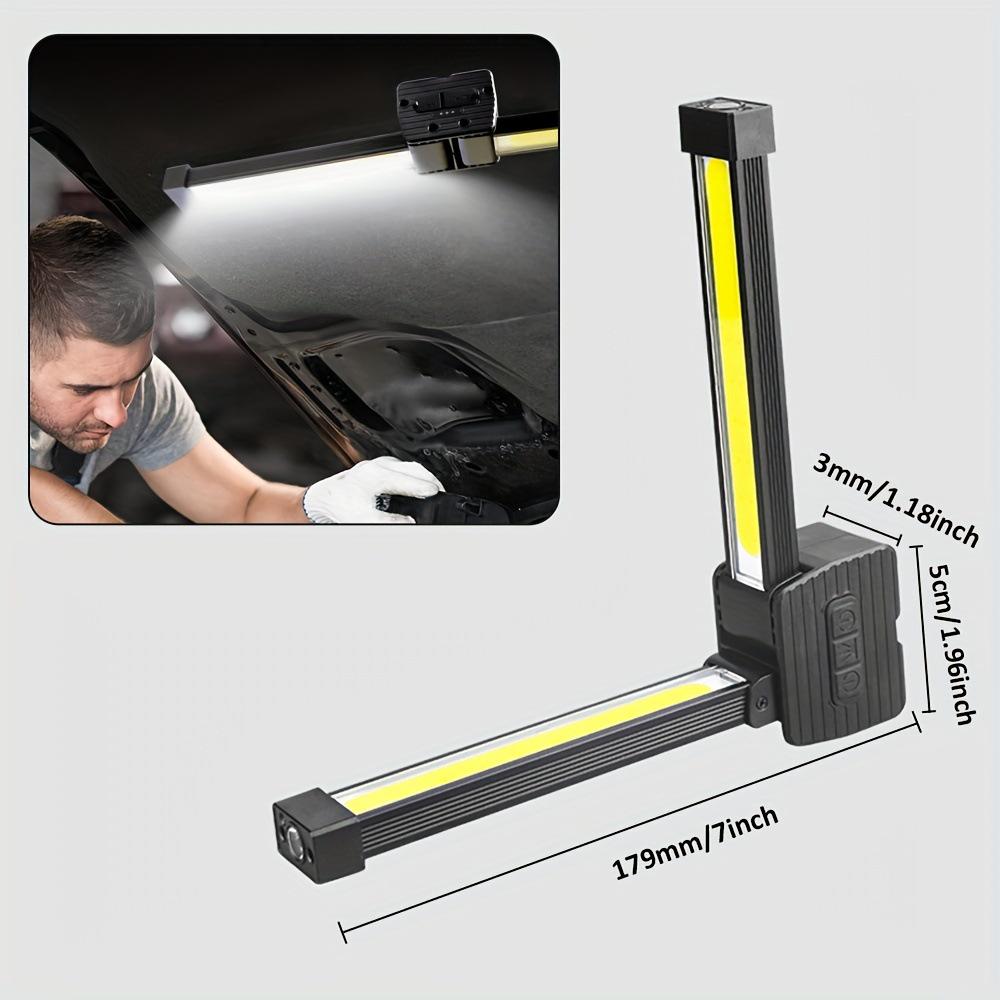 Multi-Functional Folding Camping Flashlight for Outdoor and Auto Repair Use