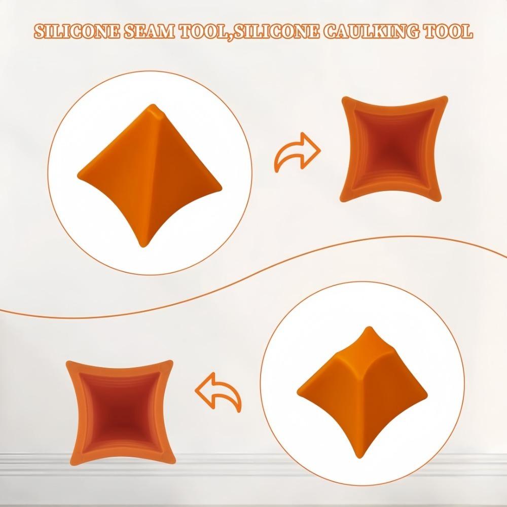 2 шт. Силиконовый инструмент для заполнения швов, Многофункциональные инструменты для заделки швов, Прочный шпатель для распределения герметика для швов для плитки, оконных зазоров
