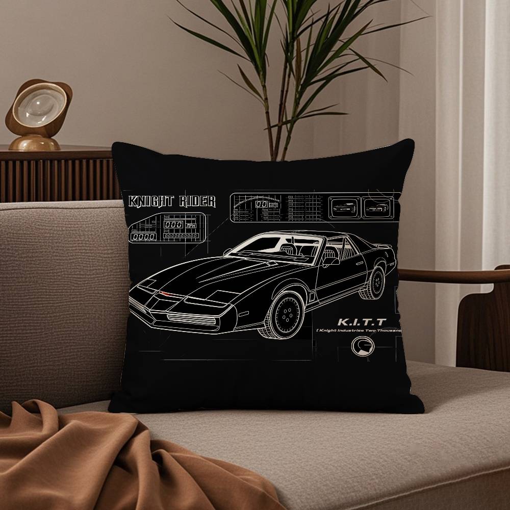 K-Knight r-Rider KITT Наволочка для подушки с хорошей печатью, наволочка, чехол для подушки для дивана в гостиной, декор для спальни