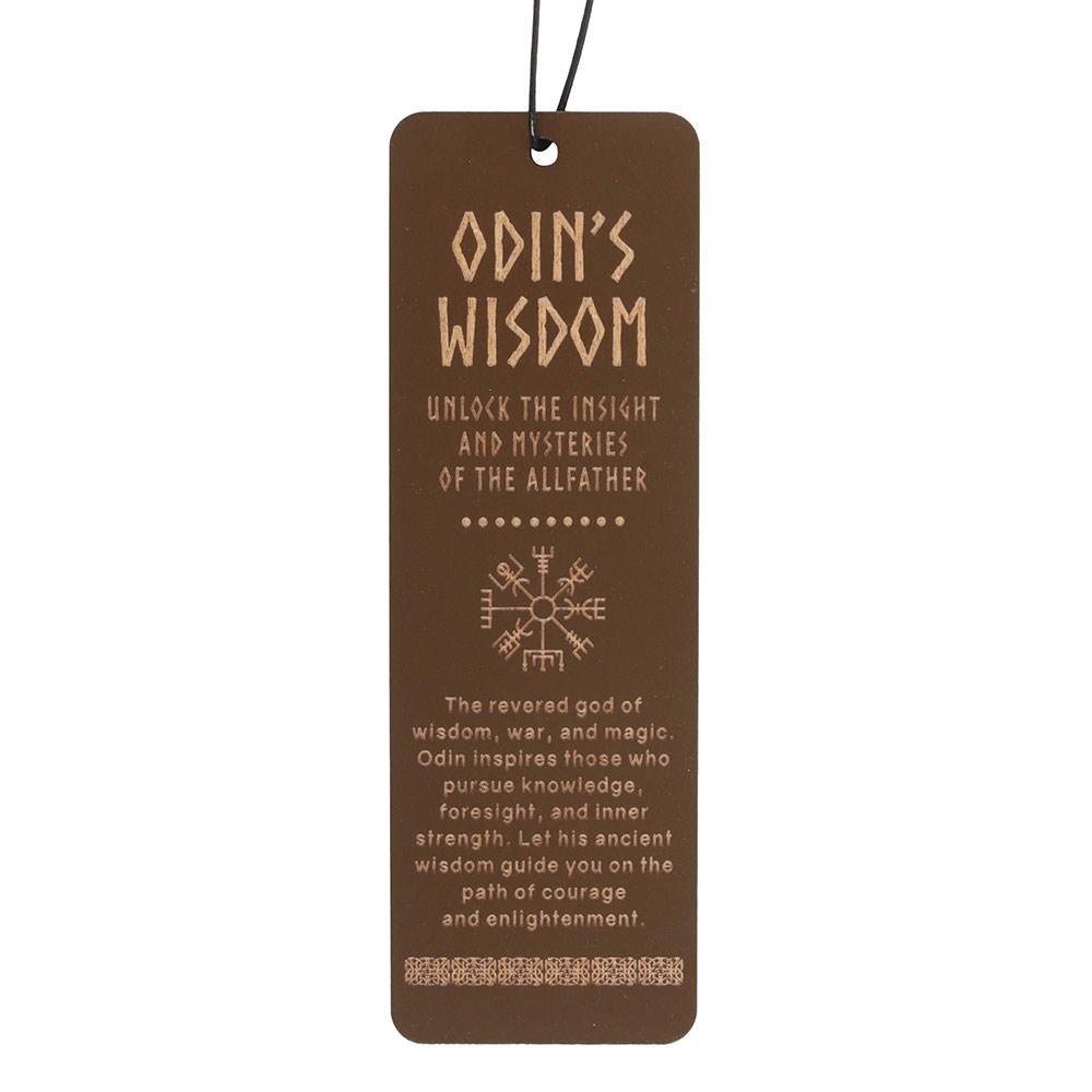 Something Different OdinÂ´s Wisdom Wooden Bookmark