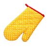 Kitchen Cooking Microwave Oven Gloves Mitts Dot Pot Pad Heat Proof Protected