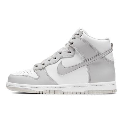 Детские кроссовки Dunk High GS Vast Grey белые DB2179-101