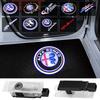 2026 Hot Alfa Romeo 2Pcs LED Car Door Light Shadow Logo Laser Projector For Alfa Romeo 159 Giulietta Giulia Mito Stelvio Brera S