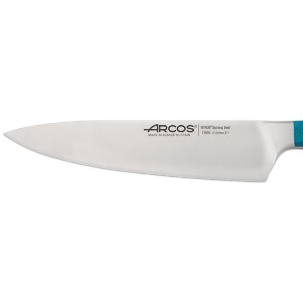 Couteau de chef - ARCOS - Brooklyn - 21 cm - Acier inoxydable - Garantie 10 ans