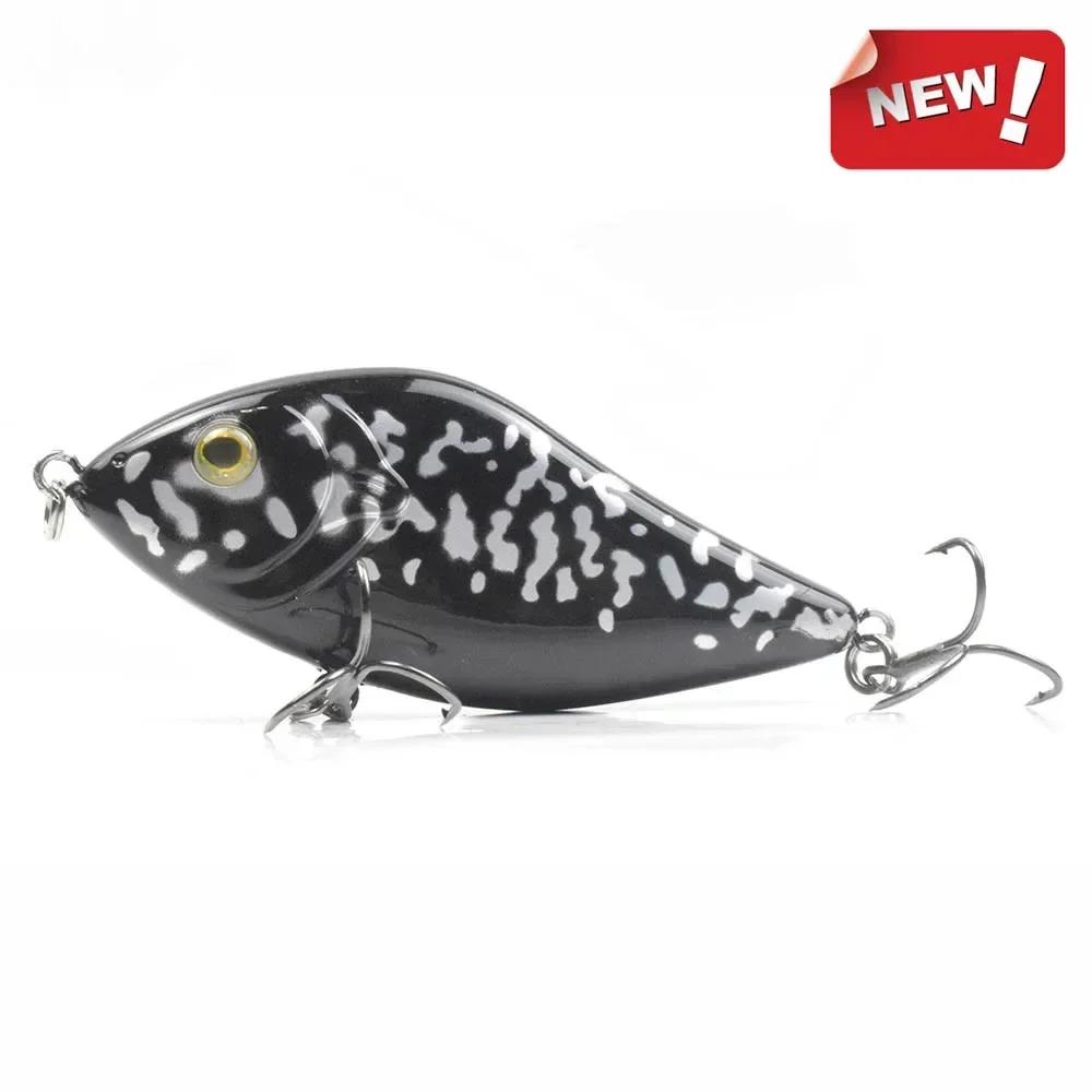 Слайдер Swim Action Hard 70/100MM 14.5G/45G Тело Джеркбейт Медленно тонущий Джеркбейт Рыболовная приманка Щука Мускусный окунь Рыбалка Ручей