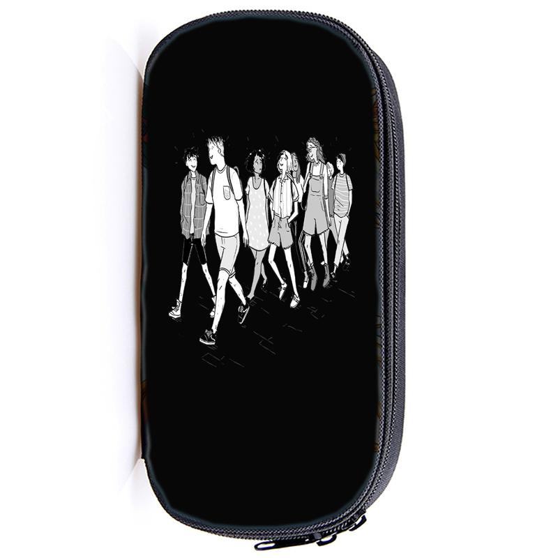 Heartstopper Канцелярские принадлежности Сумка-карандаш Ник и Чарли Студенческий экзамен Специальный нейлоновый чехол для ручки ЛГБТ-сумка унисекс Школьные принадлежности