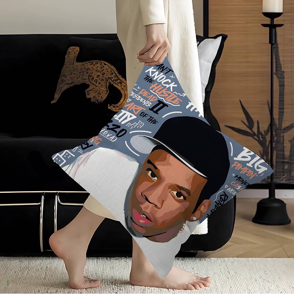 Jay-Z Певец Подушка Аниме Подушка Диван Кровать Подушка для головы Наволочка Наволочка 45x45 см Мода