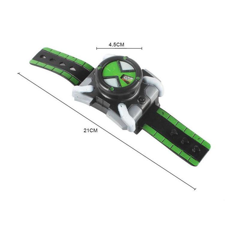 Часы BEN 10 Omnitrix, игрушки для детей, часы с проектором, оригинальные проектор Ben 10, игрушки средней поддержки