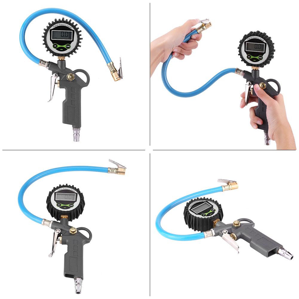 Car Vehicle Digital Tyre Tire   Pressure Inflator Gauge Meter  Tire Inflator Pressure Gauge Tire Pressure Meter