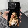 S-Сабрина C-Карпентер Певица Чехол для телефона Для iPhone 17,16,15,14,13,12,11 Plus,Pro Max,XS,Разноцветный Серебристый Черный Чехол