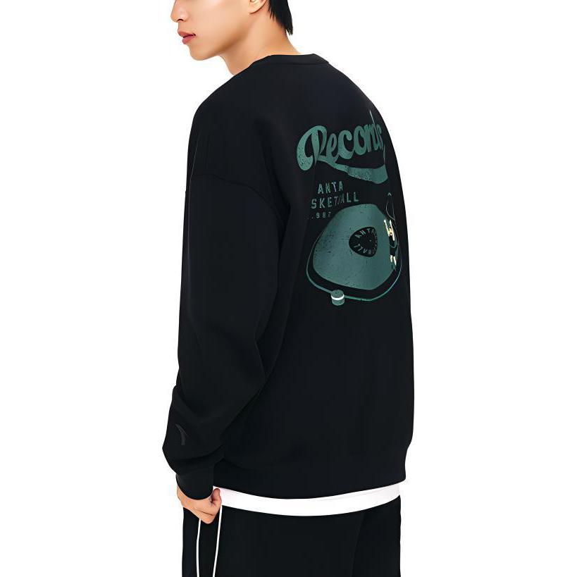 Anta Basketball Collection Sweatshirt Men's Basic Black 952441702-4