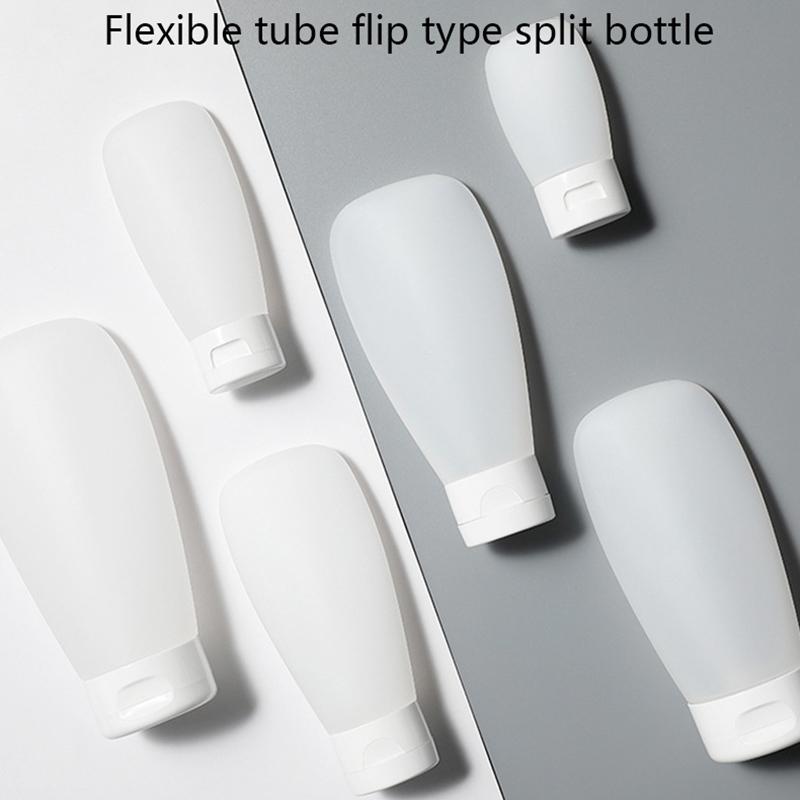 1Pcs 30/60/100ml Portable Travel Bottle Set – Leak-Proof Plastic Containers for Toiletries, Makeup, and Lotion
