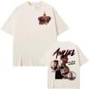 2026 New Summer Anuel AA Real Hasta La Muerte Graphic Tshirt Unisexs Retro Hiphop Pop Tshirt Loose 100 Cotton Tshirt