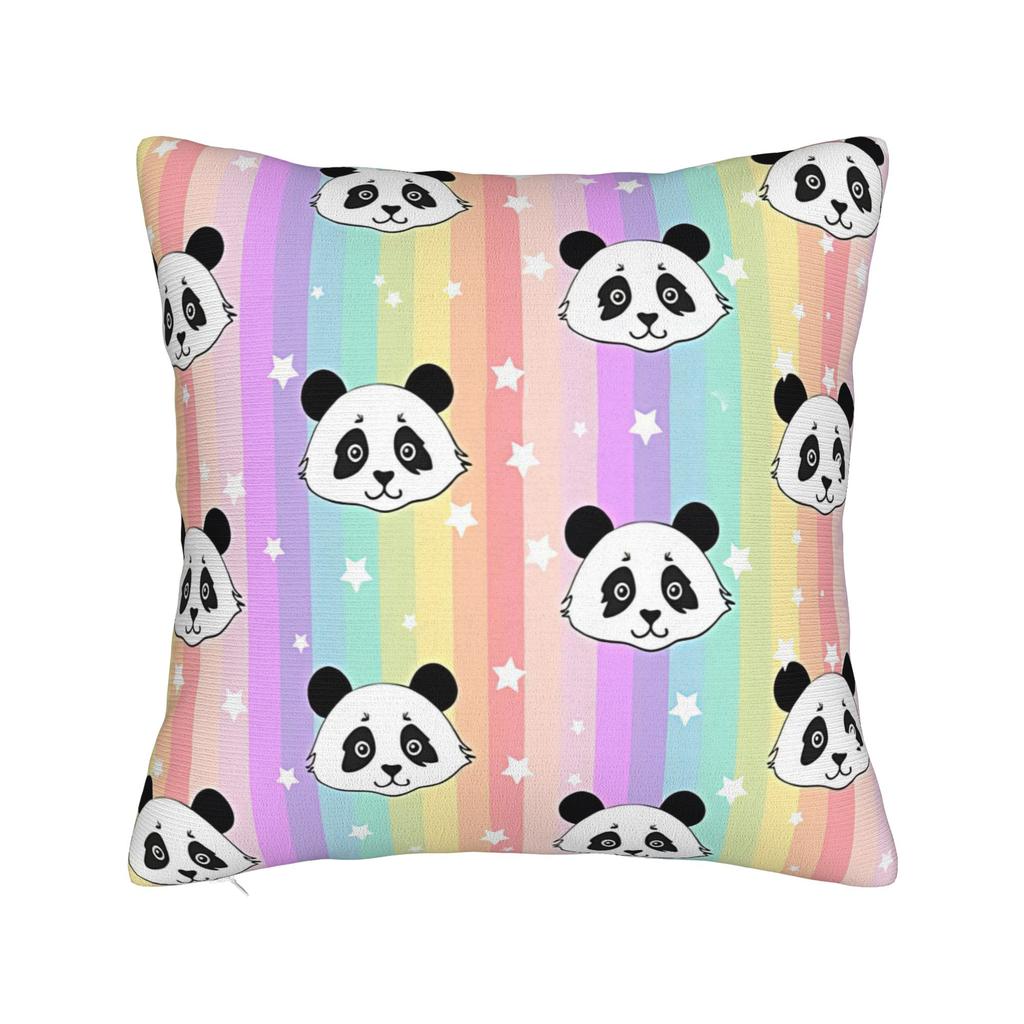 Panda Animal Pillowcase Polyester Cushion Cover Decor Throw Pillow Case Cover Seat 40*40Cm