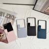 Чехол-сумка с ремешком на запястье для Samsung Galaxy Z Flip 8 7 FE 6 4 3 Flip8 Flip7 Flip6, противоударный жесткий защитный чехол