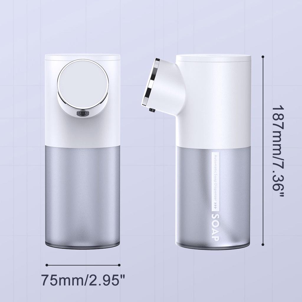 3 Вт 320 мл Перезаряжаемый Автоматический Диспенсер для Мыла с Инфракрасным Датчиком, Водонепроницаемый Диспенсер для Мыла с Цифровым Дисплеем