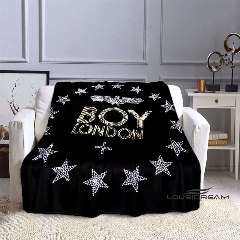 Персонализированный 3D-принт Британский бренд уличной одежды B-Boy London Логотип орла Фланелевое печатное одеяло Панк Декоративное одеяло для дивана Будь