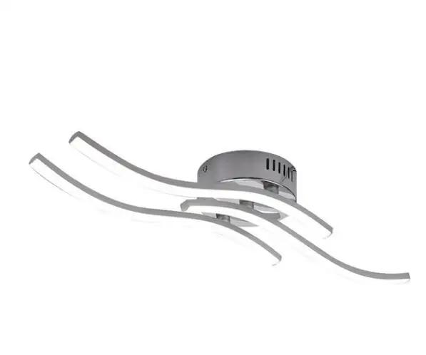 24 Вт 12 Вт 18 Вт Светодиодный потолочный светильник Потолочная лампа Современный изогнутый дизайн 2/3/4 светильника для бара ресторана спальни гостиной WF930