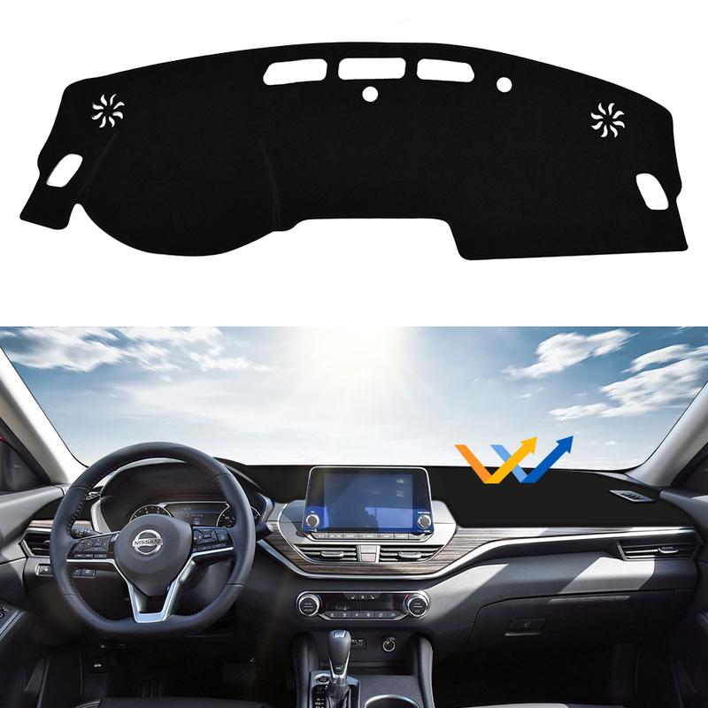 Car Dashmat For Nissan Altima L34 Anti-UV Dashboard Cover Mat Dash Sunshield Protect Carpet Accessories